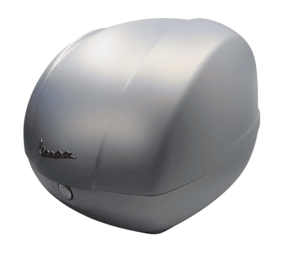 Top-Case Piaggio Vespa GTS 125 RST/300 RST, Farbe Grigio Entusiasta matt G23