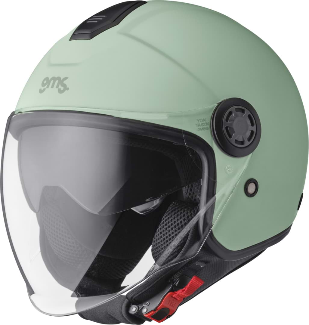 Jethelm GMS Gelato, Farbe Pistacchio matt (Mintgrün matt)