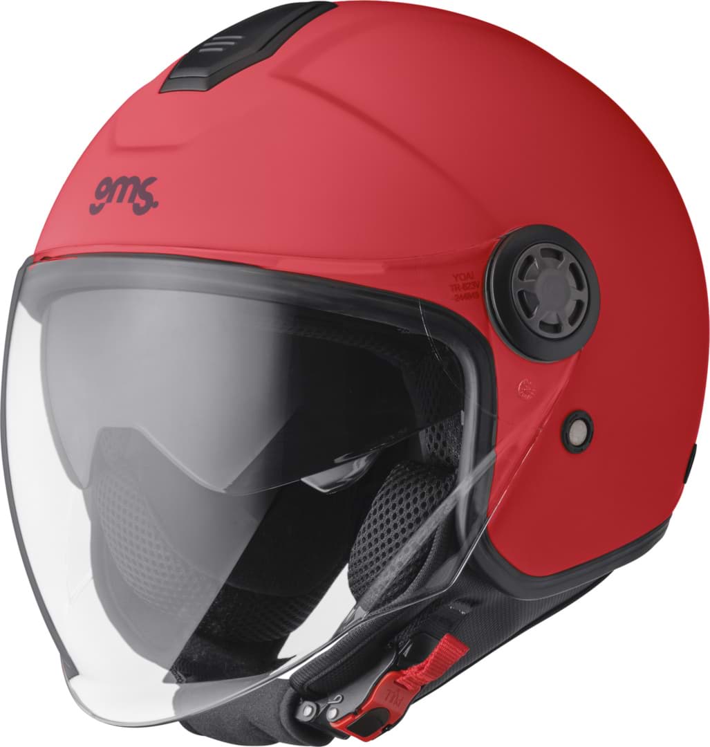 Jethelm GMS Gelato, Farbe Amarena matt (Rot matt)