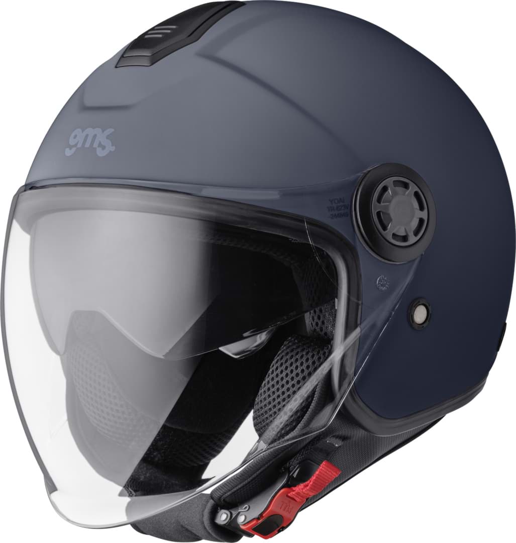 Jethelm GMS Gelato, Farbe Mora matt (Dunkelgrau matt)