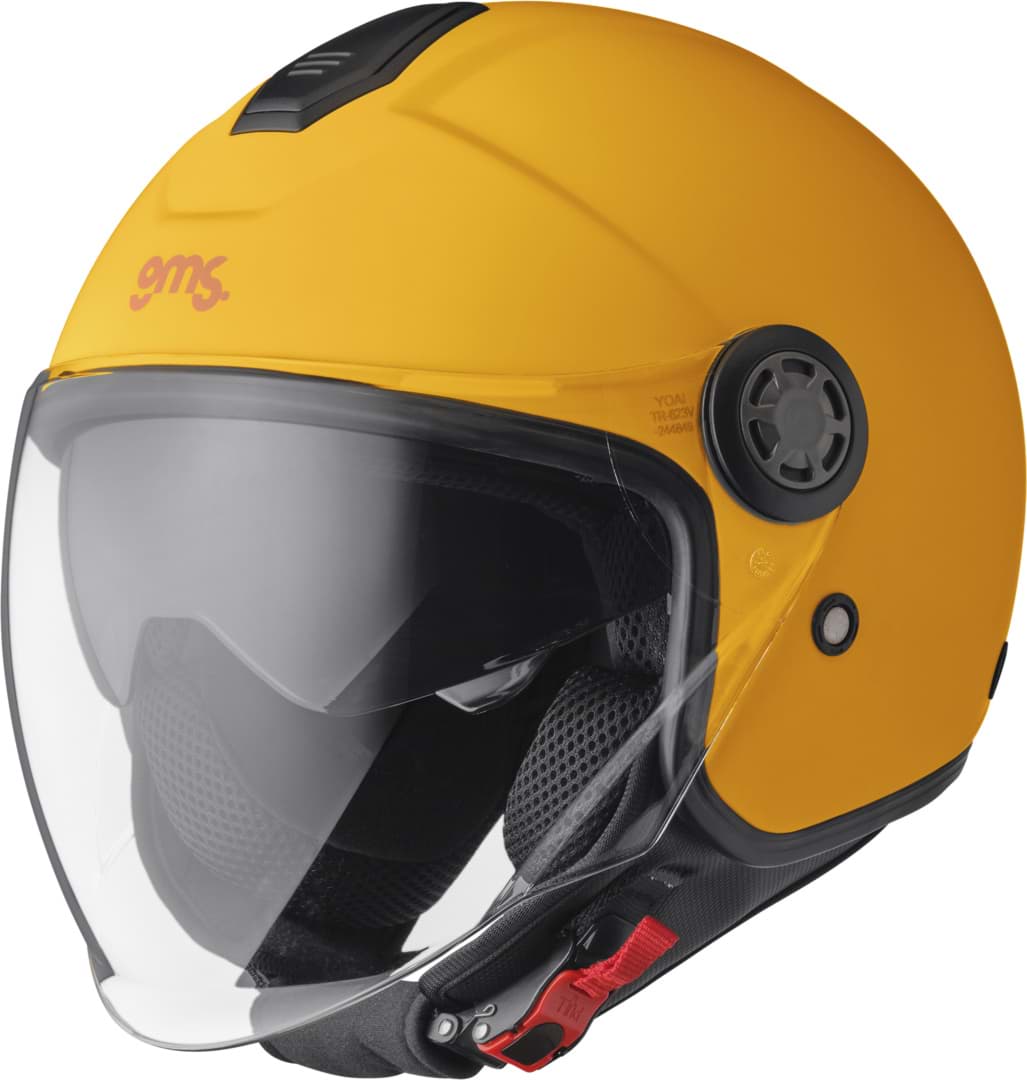 Jethelm GMS Gelato, Farbe Meloni matt (Dunkelgelb matt)