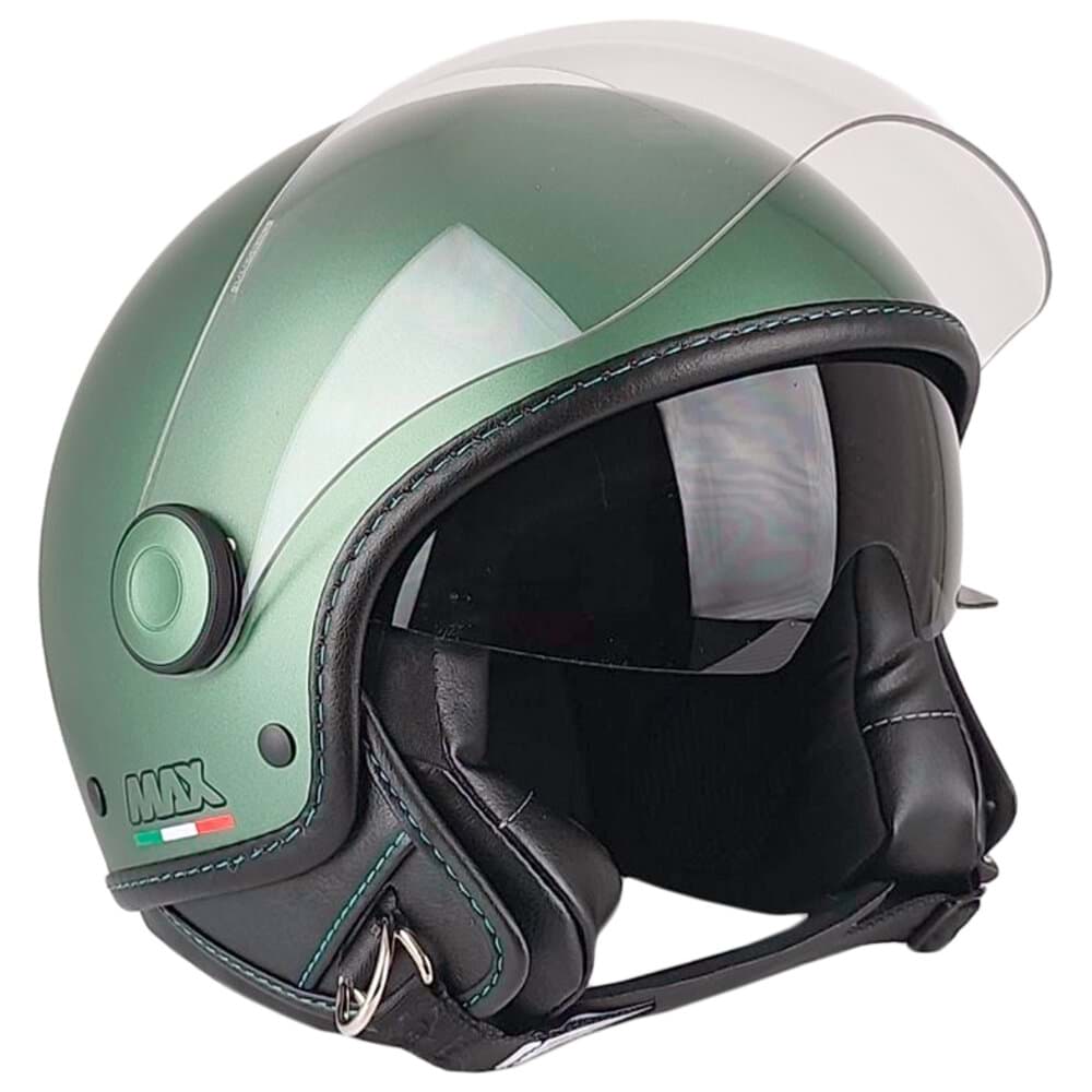 Jethelm MAX Monarch, Verde Bosco Opaco (Grün matt)