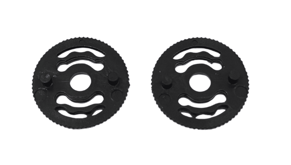 Unterlagsscheiben für Helmo Milano-Helme mit Viser-Rasterung E6 (ab Bj. 2024) (Paar)