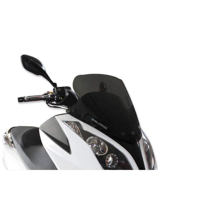 Windschutzscheibe Malossi Kymco Dink/Downtown, dunkel getönt