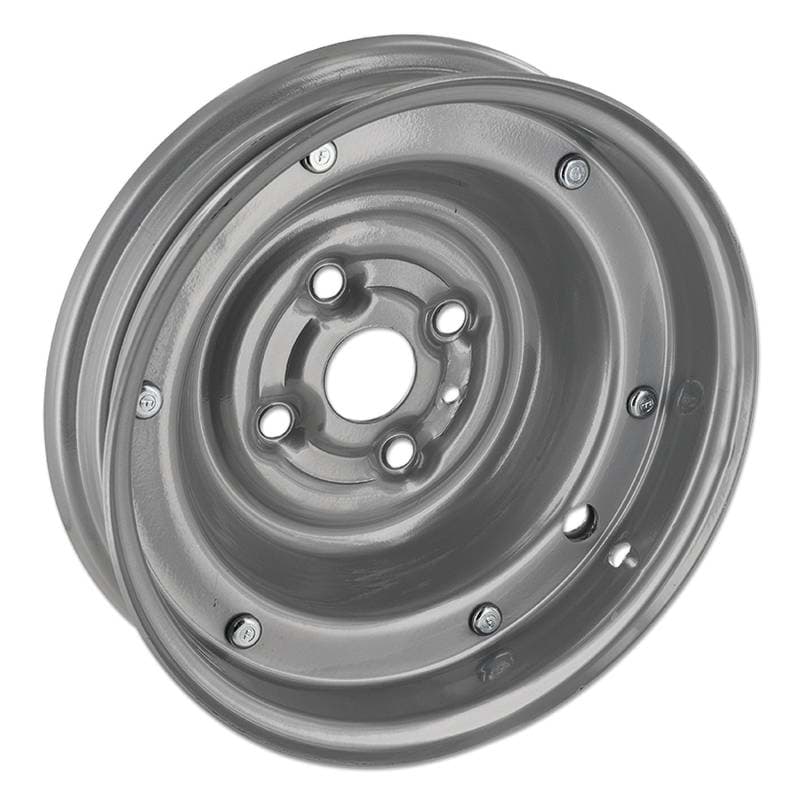 Felge Vespa 1.80 x 9 Zoll (5 Loch), geschlossen, silber