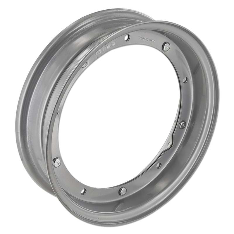Felge Vespa 2.00 x 11 Zoll (6 Loch), offen, silber