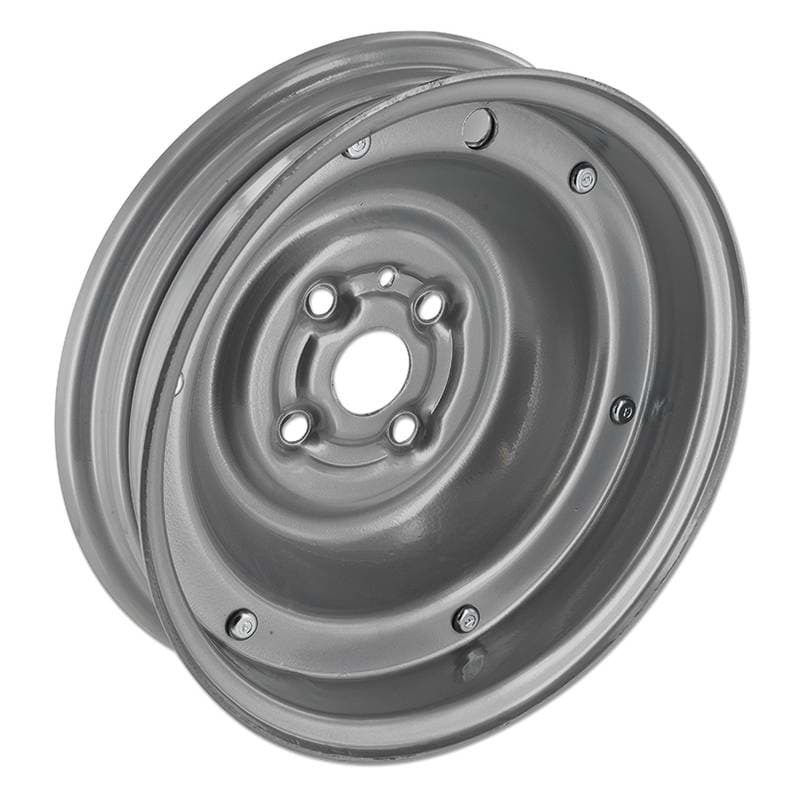 Felge Vespa 2.10 x 11 Zoll (5 Loch), geschlossen, silber