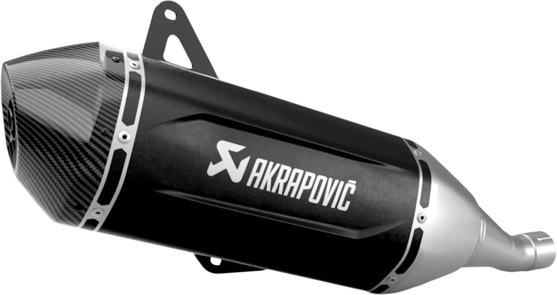 Slip-On-Auspuffanlage Edelstahl Akrapovic Vespa GTS/GTV 310 E5+, mit EG/CH-Genehmigung