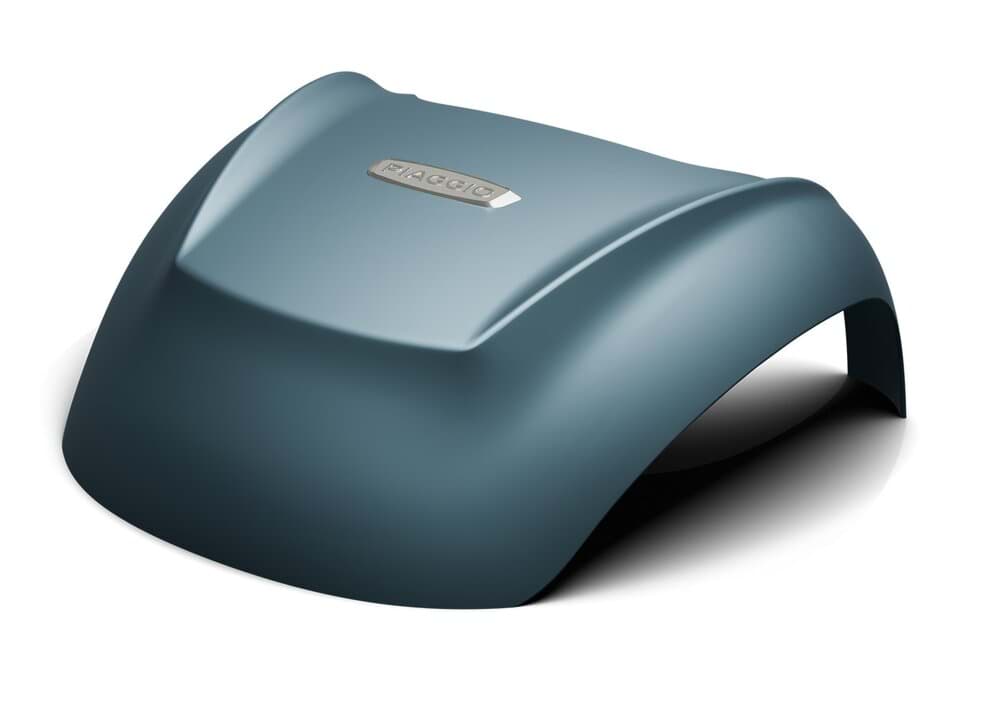 Cover für Top Case Piaggio, 31L, Blu Ardesia Opaco