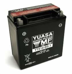 Bild von AGM-Batterie Yuasa YTX16-BS, wartungsfrei
