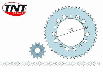 Bild von Kettenkit TNT 12 x 47 Zähne / 420