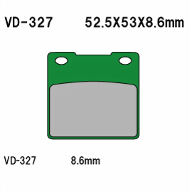 Bild von Bremsbeläge Vesrah Kevlar (Paar)