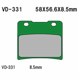 Bild von Bremsbeläge Vesrah Kevlar (Paar)