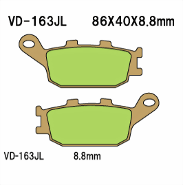 Bild von Bremsbeläge Vesrah Sinter (Paar)