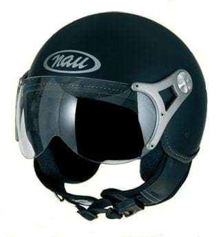 Bild von Jethelm NAU N350 Hexa, Farbe Schwarz matt