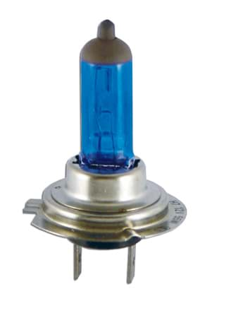 Bild von Scheinwerferbirne 12V/55W, Sockel PX26D, Halogen, blau