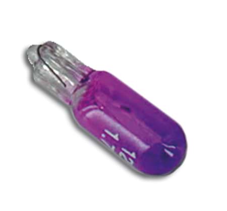 Bild von Glassockelbirne T6.5 12V/1.7W, violett