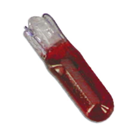 Bild von Glassockelbirne T5 12V/1.2W, rot
