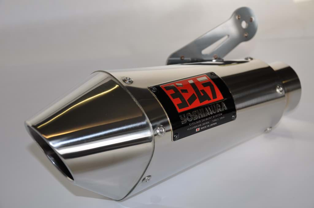 Bild von Auspuff Yoshimura Japan Tri-Cone Inox", homologiert"