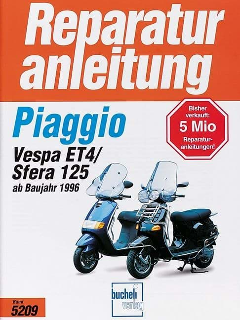 Bild von Reparaturanleitung Vespa ET4/Piaggio Sfera 125, ab 1996