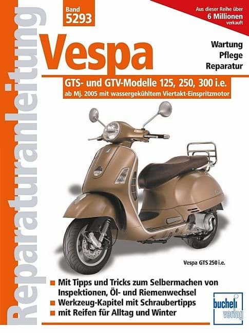 Bild von Reparaturanleitung Vespa GTS/GTV 125, 250 300 i.e., ab 2005