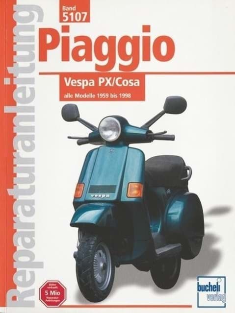 Bild von Reparaturanleitung Vespa PX/Cosa, 1959-1998