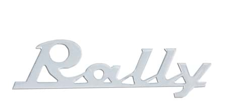 Bild von Emblem Rally", chrom, 91 x 22mm"