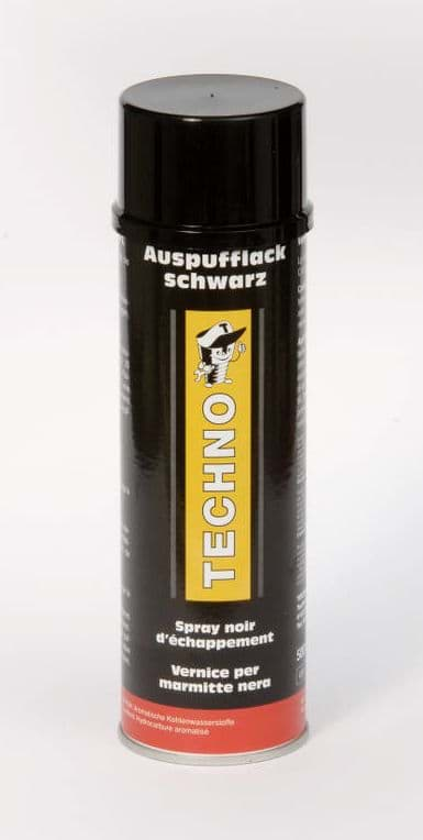 Bild von Auspufflack Techno, schwarz, 400ml