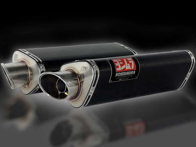 Bild von Auspuff Yoshimura Japan Tri-Oval Carbon", homologiert"