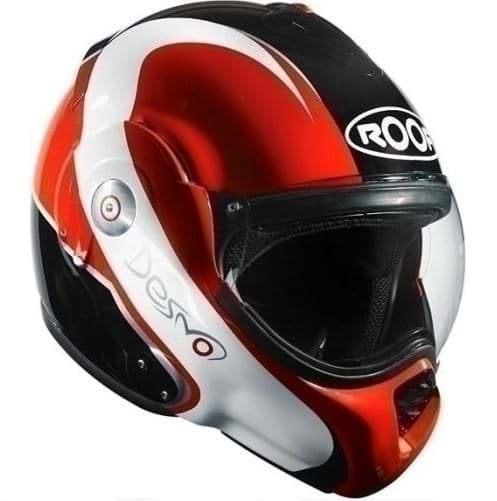 Bild von Helm Roof Desmo Elico, Farbe Schwarz/Rot