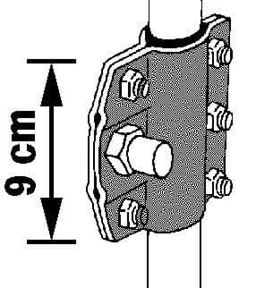 Bild von Hundebügel Springer, Grundelement für 2. Fahrrad (3120.10)