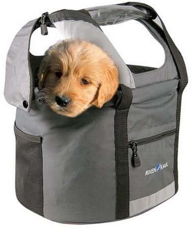 Bild von Klick-Fix-Tasche Doggy, vorne, grau