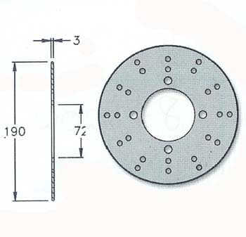 Bild von Bremsscheibe IGM