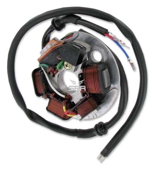 Stator Support Coils & Magnet Flywheel 6 Poles For Piaggio Vespa ET3 125 (1976-1983) – Made In Italy