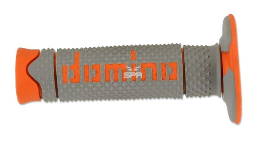 Bild von Lenkergriffe Domino Cross, Grau/Orange 