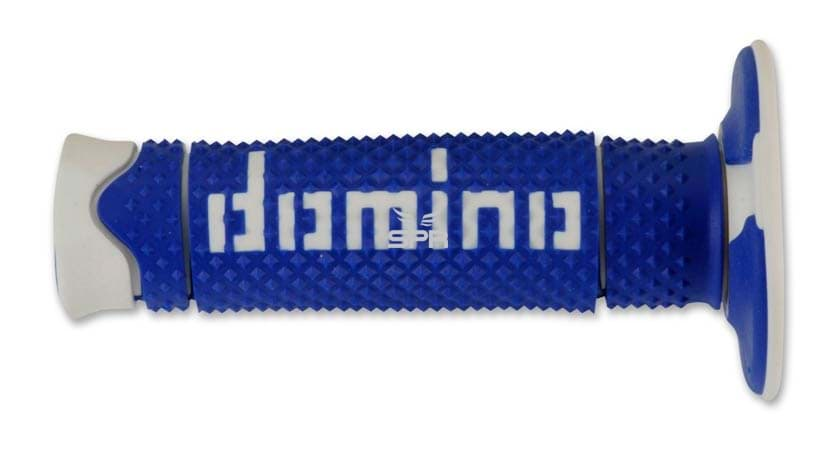 Bild von Lenkergriffe Domino Cross, Blau/Weiss