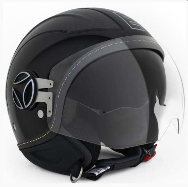 Bild von Jet-Helm Momo Avio Pro, Carbon Schwarz, Grösse ML (58cm)