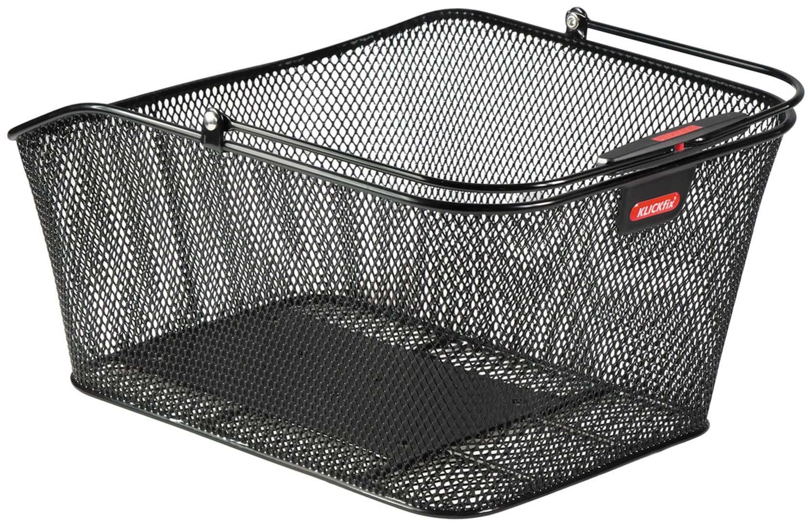 Bild von Gepäckträger-Korb KLICKfix City II, für Racktime, 31x41x21cm, feinmaschig, schwarz