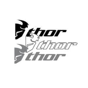 Bild von Thor Slant Die Cut Decals", 5""