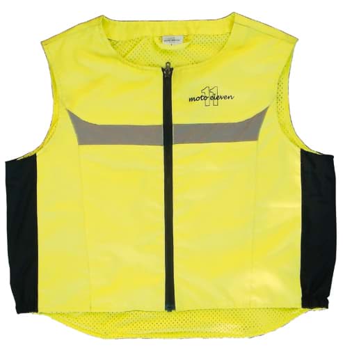 Bild von Sicherheitsveste Moto Eleven, Neon-Gelb