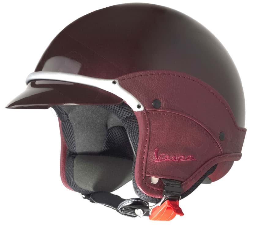 Bild von Jethelm Vespa Soft, Farbe Rot Chianti 102A, Grösse 58 (M)