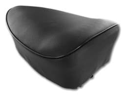 Bild von Sattel Sitzbank, schwarz, mit Federn, ohne Zierleiste