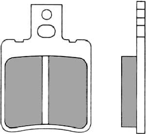 Bild von Bremsbeläge CiF, vorn (Paar)