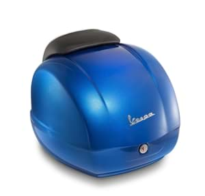 Bild von Top-Case Piaggio Vespa GTS 125/250/300 Super, Farbe Blau 261/A, neue Form (ohne Reflektoren)