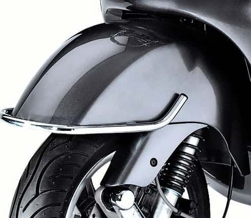 Bild von Stossstange Piaggio Vespa GTS, vorne, chrom