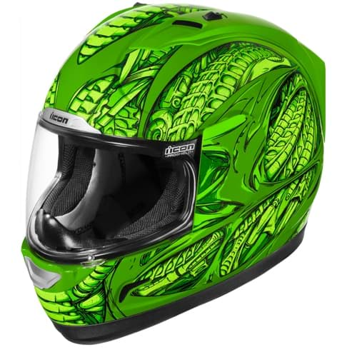 Bild von Integralhelm ICON Alliance Speedmetal Green, Grösse XS (Aktionspreis!)