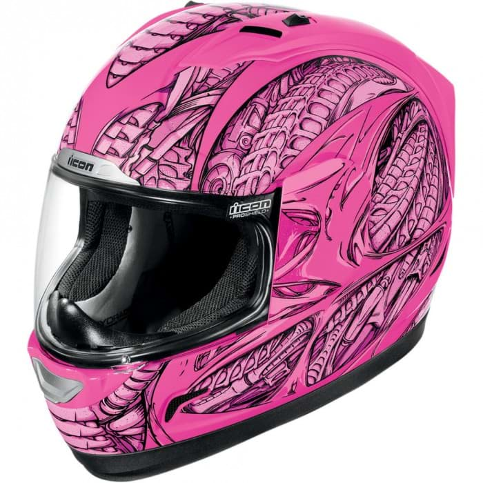 Bild von Integralhelm ICON Alliance Speedmetal Pink, Grösse XS (Aktionspreis!)