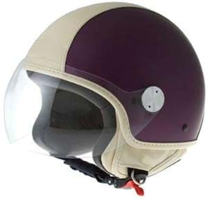 Bild von Jethelm Vespa New Copter, Violett/Beige