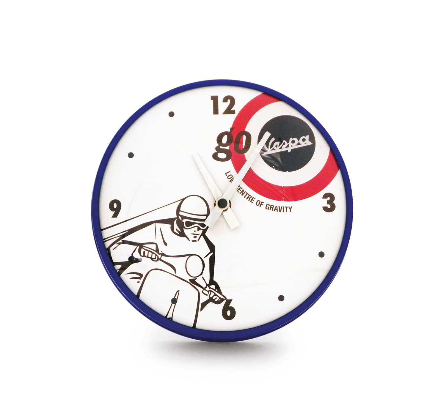 Bild von Wanduhr Vespa "Target Vespa", 16cm