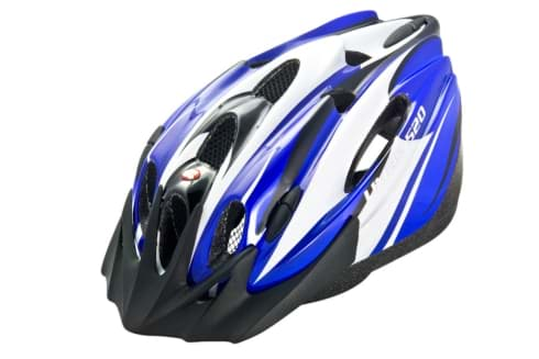 Bild von Fahrradhelm Limar 520 Sport Action, Farbe Blau/Weiss, 55-51cm